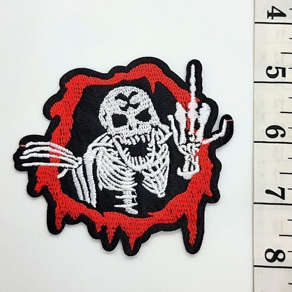 🎈5/$10🎈 PATCHES..CROC CHARMS.. Skull..